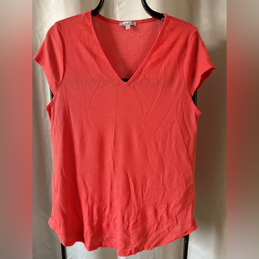 White Birch Waffle Knit Top